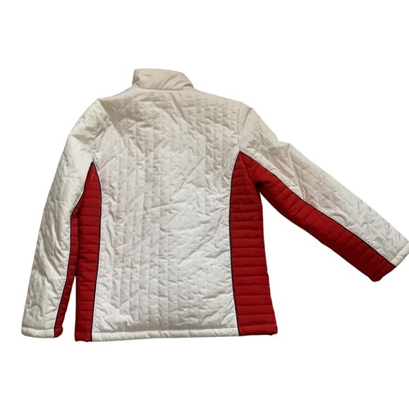 G-III Sports by Carl Banks Women's Puffer St Louis Cardinals White Jacket Sz L - Picture 6 of 15